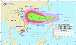 Áp thấp nhiệt đới mạnh lên thành bão Khanun, nhằm thẳng Việt Nam